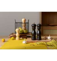 Мельница для перца Wood, большая, черная