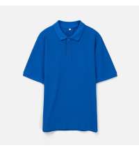 Рубашка поло унисекс Upswing, ярко-синяя