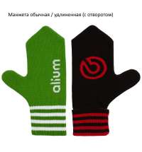 Варежки на заказ Mani, акрил