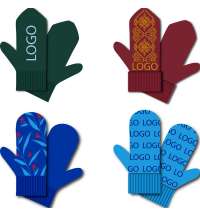 Варежки на заказ Mani, акрил