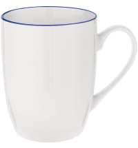Кружка Simmy, белая с синим