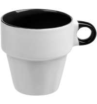 Кружка Inset, черная