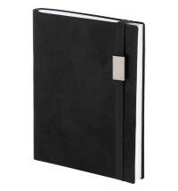 Ежедневник Vivian Metal, недатированный, черный