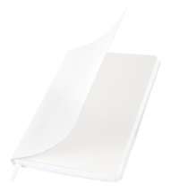 Ежедневник A5 недатированный Dante в мягком переплёте софт-тач, белый