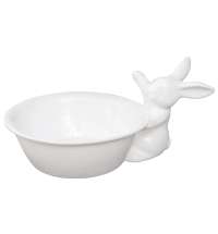 Мисочка с кроликом, 500 мл, Белый