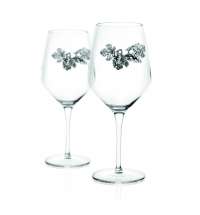 Комплект бокалов для красного вина 6 шт UVA BLACK в подарочной упаковке