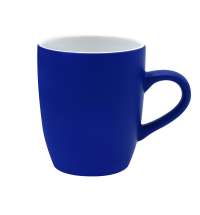 Кружка New Aurora Soft, софт тач, темно-синяя