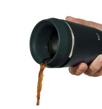 Термостакан Topl из переработанной стали с крышкой 360&deg;, 235 мл