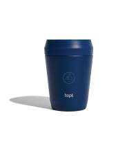 Термостакан Topl из переработанной стали с крышкой 360°, 235 мл