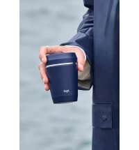 Термостакан Topl из переработанной стали с крышкой 360°, 235 мл