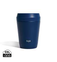 Термостакан Topl из переработанной стали с крышкой 360°, 235 мл
