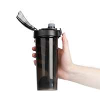 Спортивный шейкер Foss, черный