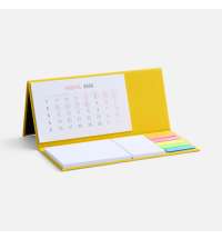 Календарь настольный Grade, желтый