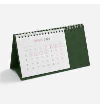 Календарь настольный Brand, зеленый