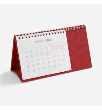 Календарь настольный Brand, красный