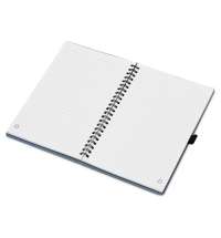 Блокнот А5 «Toledo M» с обложкой из пшеницы и пластика