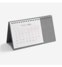 Календарь настольный Brand, серый
