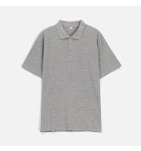 Рубашка поло унисекс Tervise, серый меланж