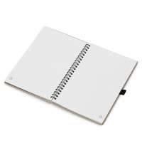 Блокнот А5 «Toledo M» с обложкой из пшеницы и пластика