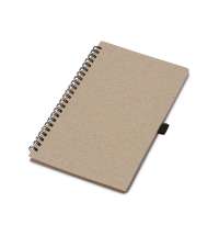 Блокнот А5 «Toledo M» с обложкой из пшеницы и пластика