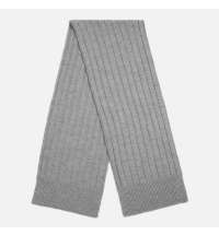 Шарф Bellish, светло-серый меланж