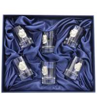 Новогодний набор стопок для водки &quot;Друг человека&quot; 6176