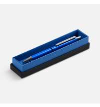 Ручка шариковая Arvent Glossy в футляре, синяя