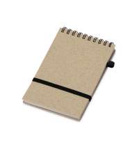 Блокнот «Toledo S» с шариковой ручкой из пшеницы и пластика