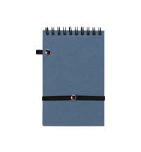 Блокнот «Toledo S» с шариковой ручкой из пшеницы и пластика