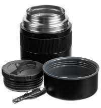 Термос для еды Takk Pappa, черный