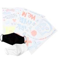 Набор масок для лица с термонаклейками Lucky Game