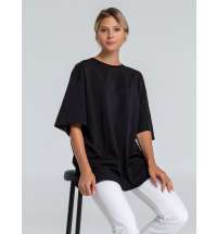 Футболка оверсайз &laquo;Чистая Соль&raquo;, черная