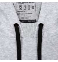 Худи оверсайз «Чистая Соль», серый меланж