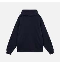 Худи оверсайз унисекс FUSION, темно-синий, размер XS/S