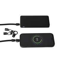 Кабель-ланьярд Voltrix, черный