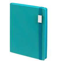 Ежедневник Must Metal, датированный, бирюзовый