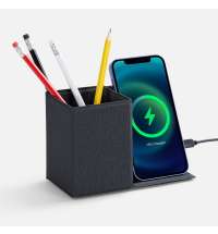 Складной органайзер с беспроводной зарядкой Midstream ver.2, серый