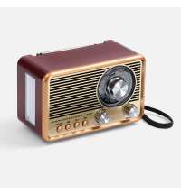 Bluetooth-колонка с радио Listenberg, коричневая