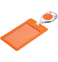 Чехол для пропуска с ретрактором Dorset, оранжевый
