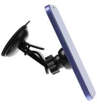 Магнитный держатель для смартфонов на присоске Winch, черный