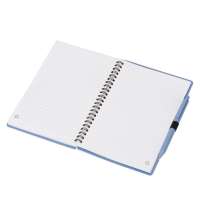 Блокнот А5 «Toledo M» с обложкой из пшеницы и пластика и шариковой ручкой