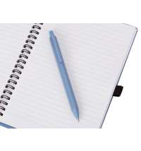 Блокнот А5 «Toledo M» с обложкой из пшеницы и пластика и шариковой ручкой