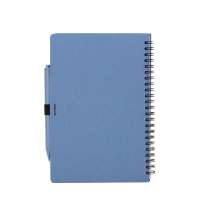 Блокнот А5 «Toledo M» с обложкой из пшеницы и пластика и шариковой ручкой