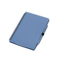 Блокнот А5 «Toledo M» с обложкой из пшеницы и пластика и шариковой ручкой