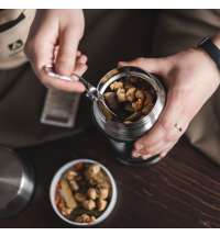 Термос для еды в чехле «Арктика 600», зеленый