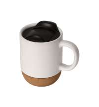 Кружка с пробковым дном и крышкой «Denpasar»