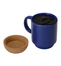 Кружка с пробковым дном и крышкой «Denpasar»