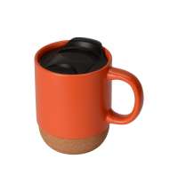 Кружка с пробковым дном и крышкой «Denpasar»