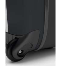 Чемодан складной Rollink Vega II 55x40x20 см, 2 колеса, серо-синий