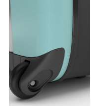 Чемодан складной Rollink Vega II 55x40x20 см, 2 колеса, бирюзовый